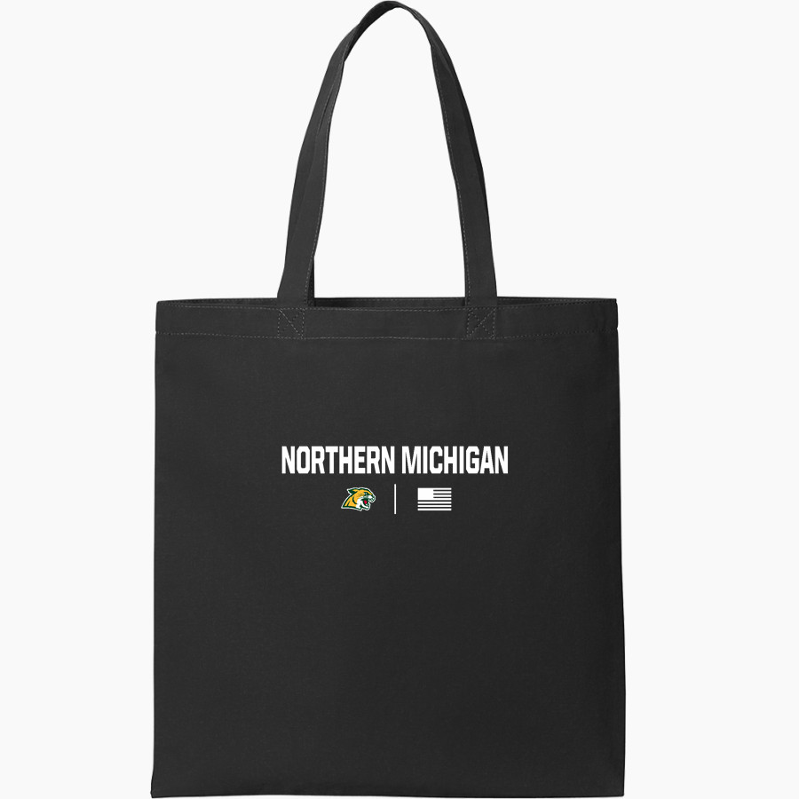 Northern Michigan Wildcats <span class="pdp-name-mascot">Northern Michigan Wildcats</span> Port Authority Core Cotton Tote