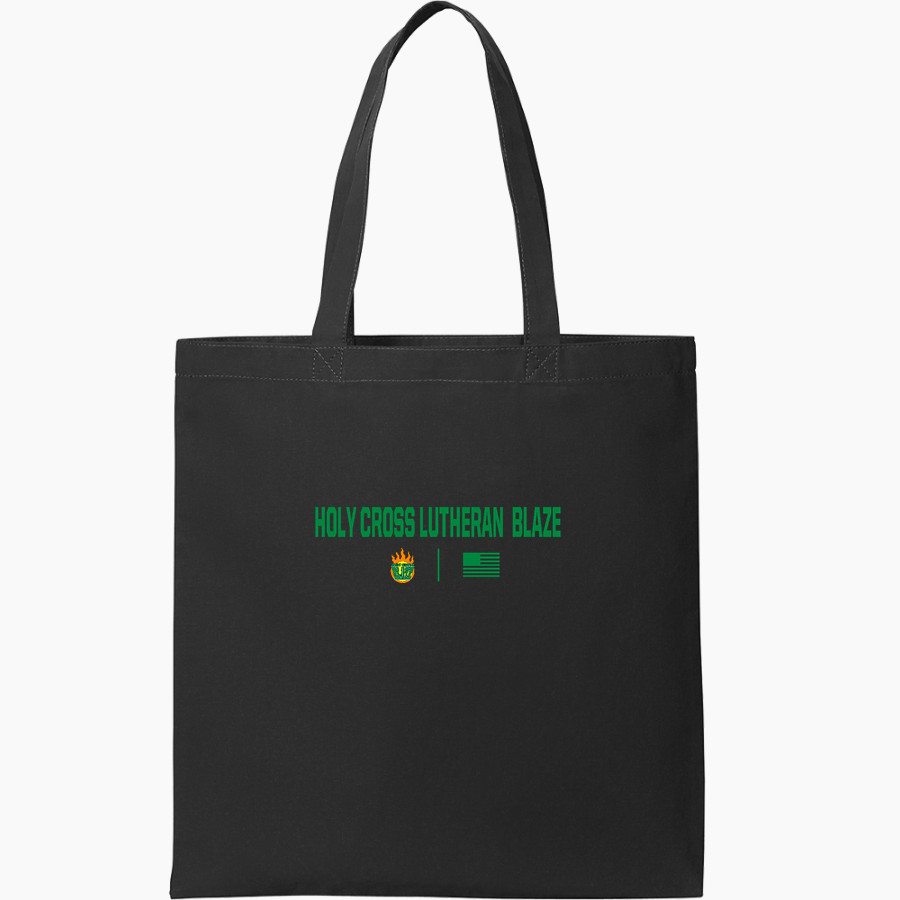 Holy Cross Lutheran Blaze Blaze <span class="pdp-name-mascot">Holy Cross Lutheran Blaze Blaze</span> Port Authority Core Cotton Tote
