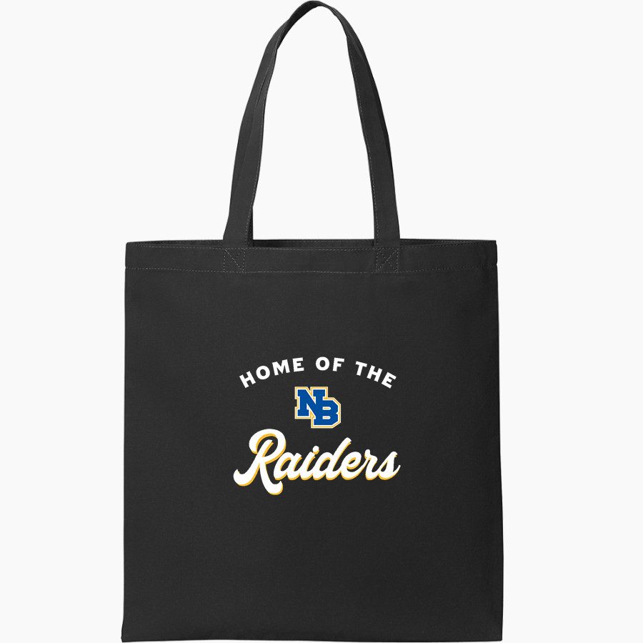 North Brunswick Middle School Raiders Port Authority Core Cotton Tote