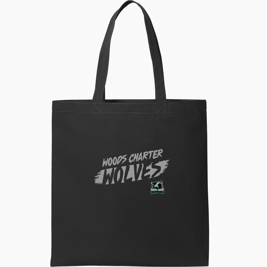Woods Charter Wolves Port Authority Core Cotton Tote