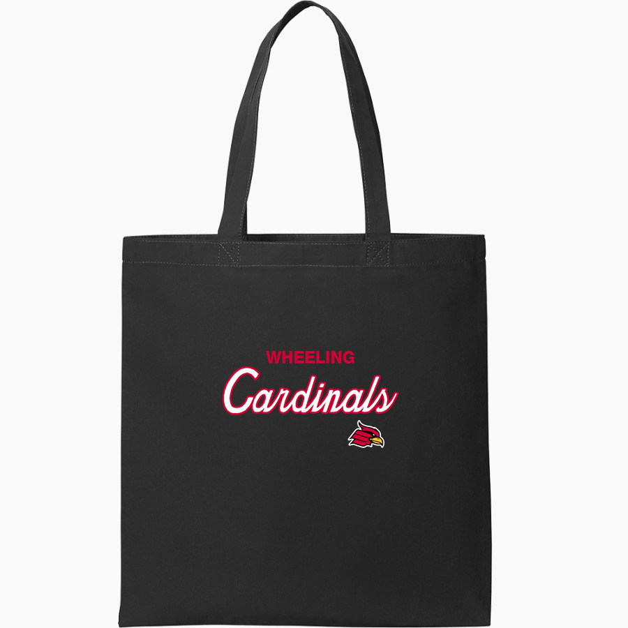 Wheeling University Cardinals Online Store <span class="pdp-name-mascot">Wheeling University Cardinals</span> Port Authority Core Cotton Tote