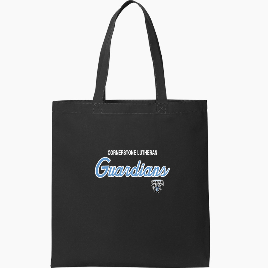 Cornerstone Lutheran Guardians <span class="pdp-name-mascot">Cornerstone Lutheran Guardians</span> Port Authority Core Cotton Tote