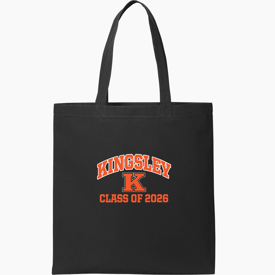 KINGSLEY HIGH SCHOOL STAGS <span class="pdp-name-mascot">KINGSLEY AREA STAGS</span> Port Authority Core Cotton Tote