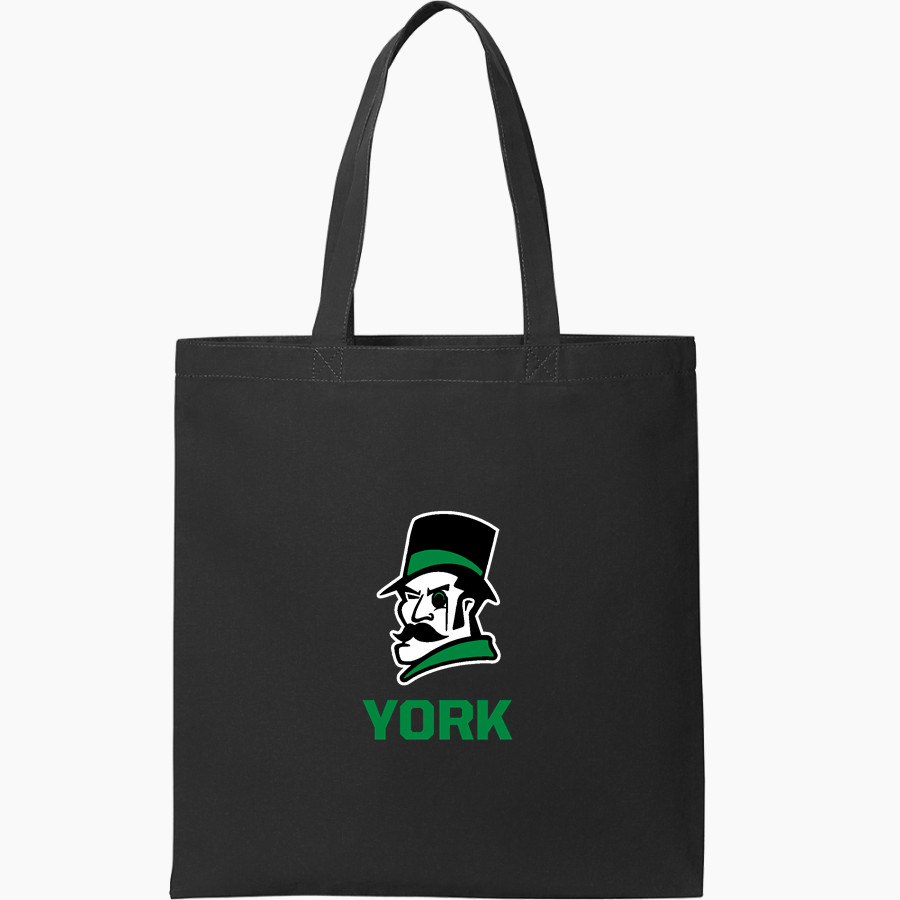 YORK HIGH SCHOOL DUKES <span class="pdp-name-mascot">YORK DUKES</span> Port Authority Core Cotton Tote