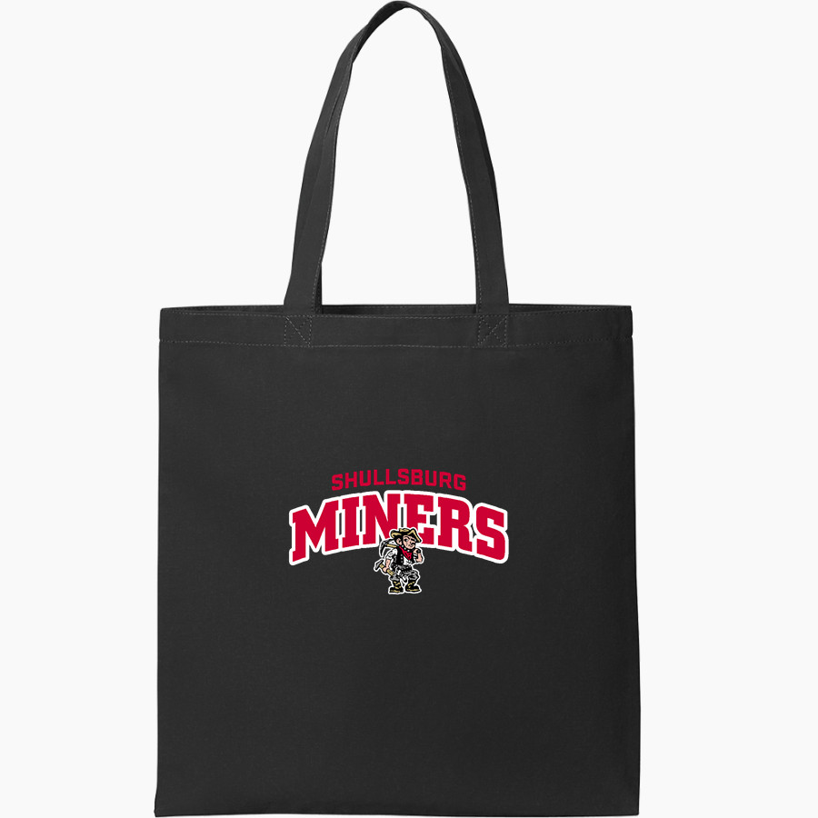 SHULLSBURG HIGH SCHOOL MINERS <span class="pdp-name-mascot">SHULLSBURG MINERS</span> Port Authority Core Cotton Tote