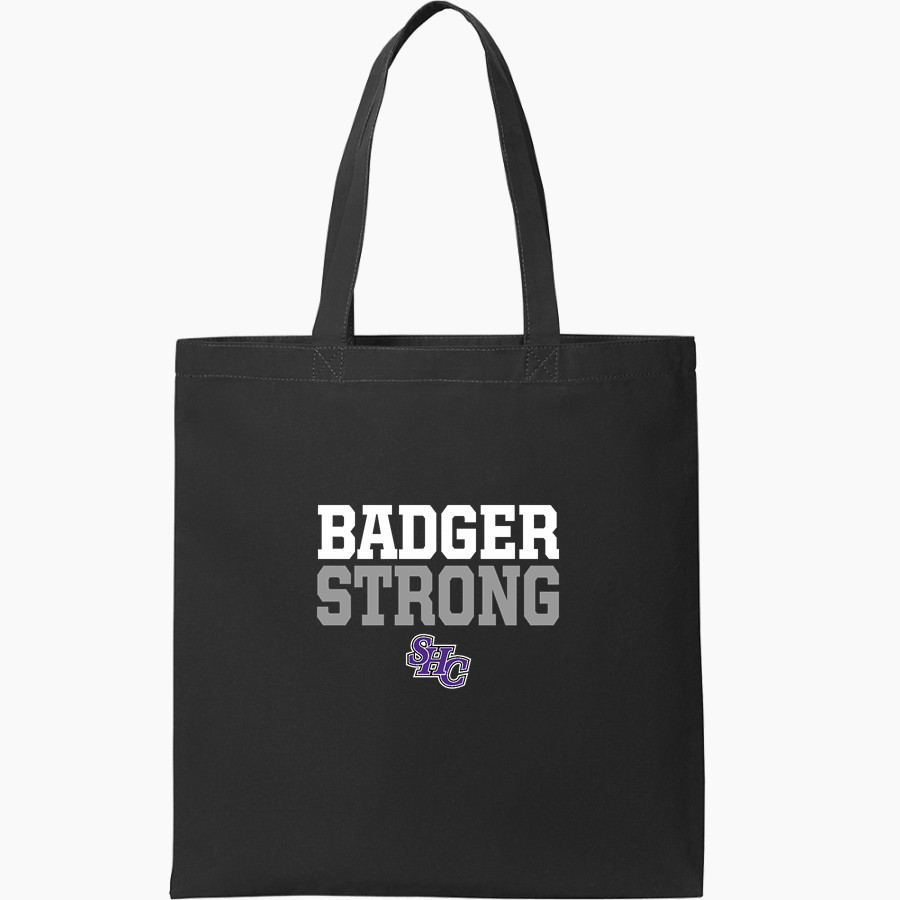 Spring Hill Badgers <span class="pdp-name-mascot">Spring Hill Badgers</span> Port Authority Core Cotton Tote