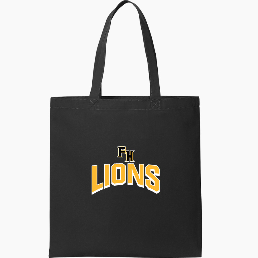 FRANK HUGHES HIGH SCHOOL LIONS <span class="pdp-name-mascot">FRANK HUGHES LIONS</span> Port Authority Core Cotton Tote