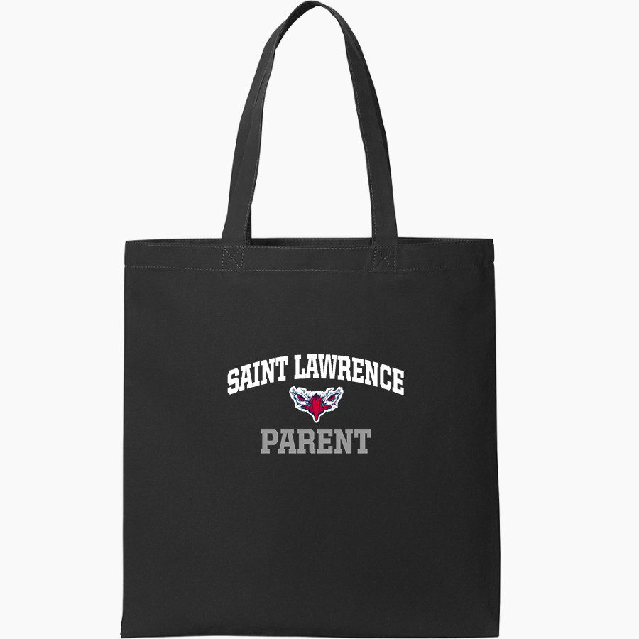 SAINT LAWRENCE CENTRAL HIGH SCHOOL LARRIES Port Authority Core Cotton Tote