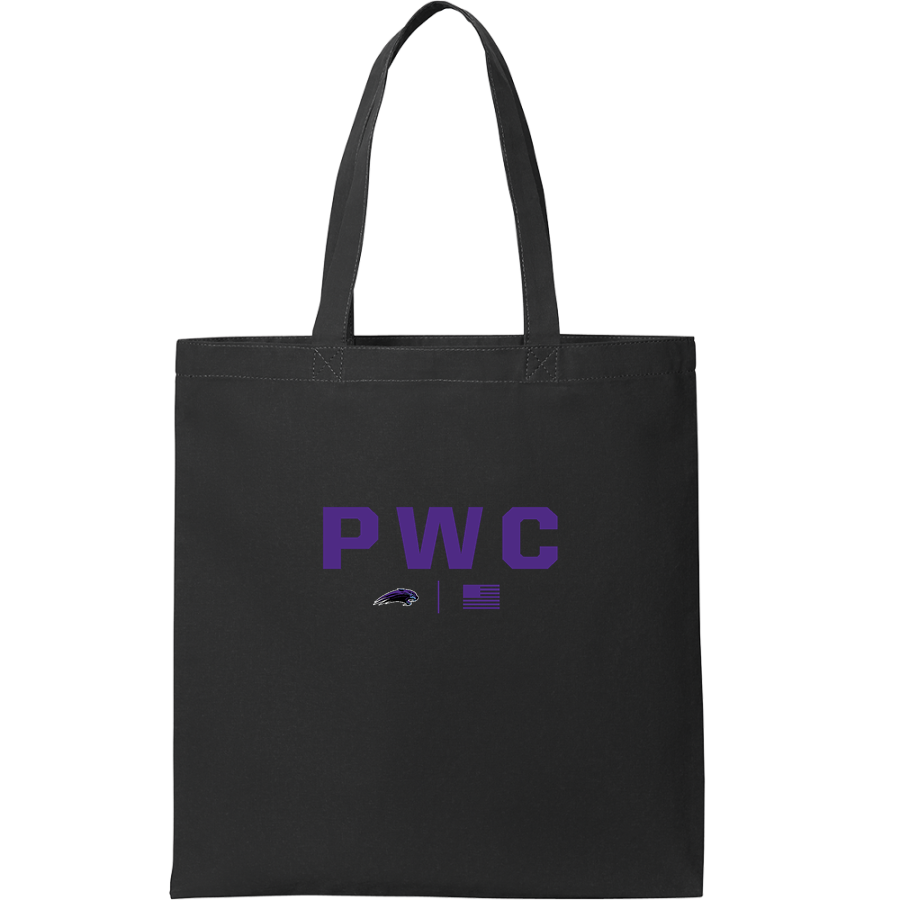 PWC Panthers Sideline Store <span class="pdp-name-mascot">PWC Panthers</span> Port Authority Core Cotton Tote