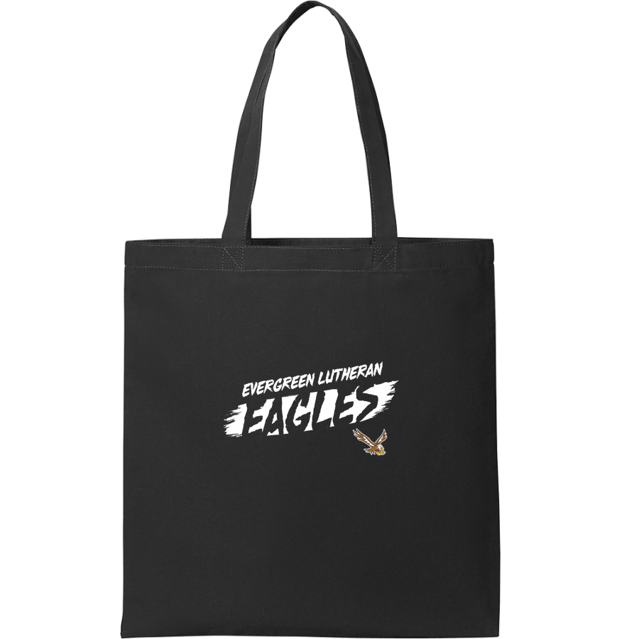 Evergreen Lutheran Eagles <span class="pdp-name-mascot">Evergreen Lutheran Eagles</span> Port Authority Core Cotton Tote