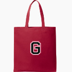 U. S. GRANT HIGH SCHOOL GENERALS Port Authority Core Cotton Tote Front Thumbnail
