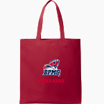 Bayonet Point Patriots <span class="pdp-name-mascot">Bayonet Point Patriots</span> Port Authority Core Cotton Tote Front Thumbnail