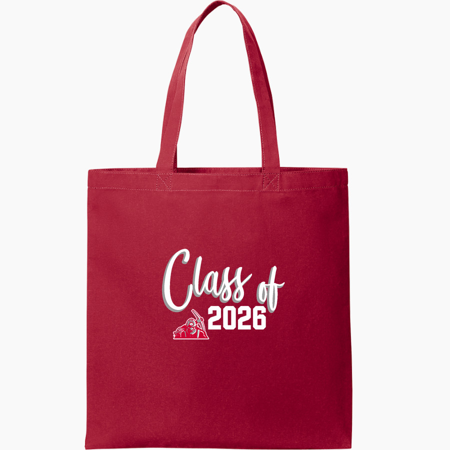 Red Top Miners Port Authority Core Cotton Tote