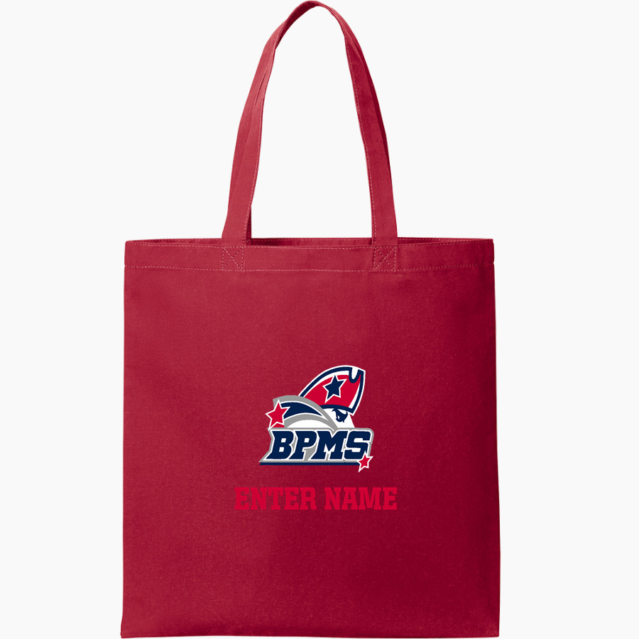 Bayonet Point Patriots <span class="pdp-name-mascot">Bayonet Point Patriots</span> Port Authority Core Cotton Tote