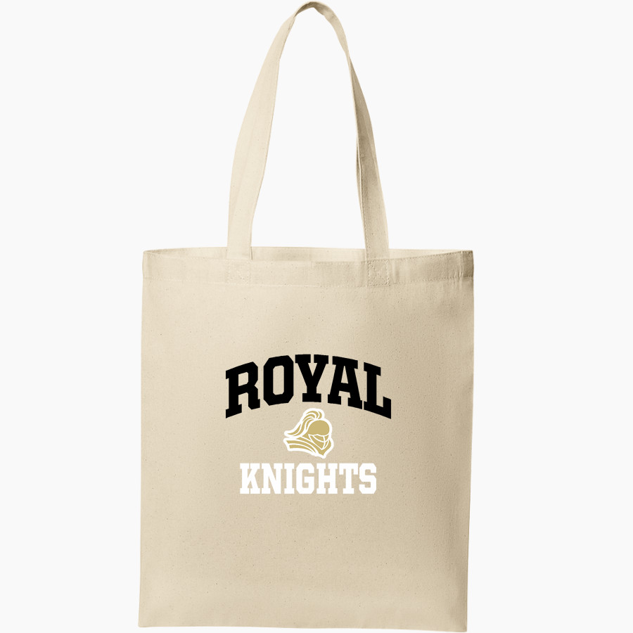 ROYAL HIGH SCHOOL KNIGHTS <span class="pdp-name-mascot">ROYAL KNIGHTS</span> Port Authority Core Cotton Tote