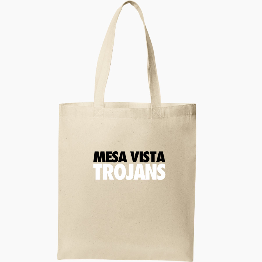 MESA VISTA HIGH SCHOOL TROJANS Port Authority Core Cotton Tote