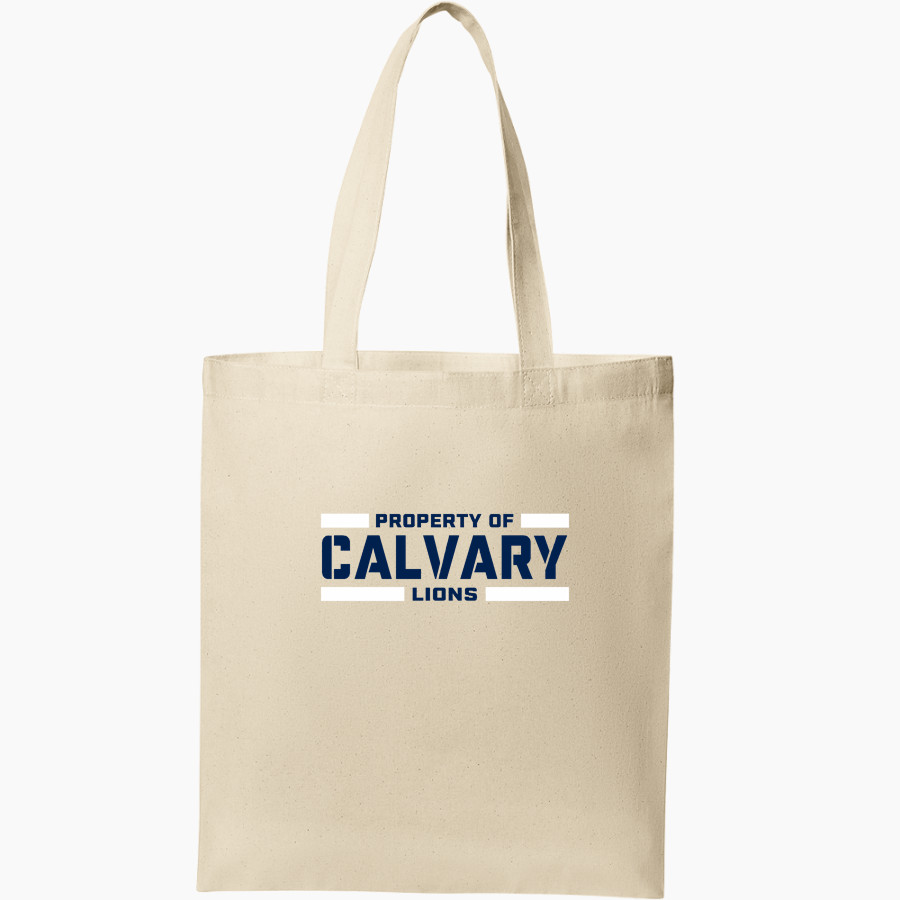 Calvary Lions Port Authority Core Cotton Tote
