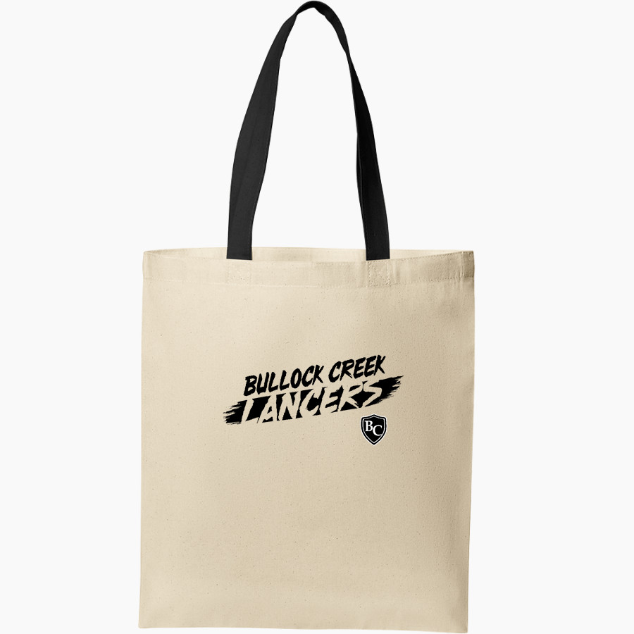 BULLOCK CREEK HIGH SCHOOL LANCERS Port Authority Core Cotton Tote