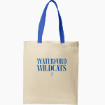 WATERFORD HIGH SCHOOL WILDCATS <span class="pdp-name-mascot">WATERFORD WILDCATS</span> Port Authority Core Cotton Tote Front Thumbnail