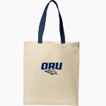 Oral Roberts Golden Eagles <span class="pdp-name-mascot">Oral Roberts Golden Eagles</span> Port Authority Core Cotton Tote Front Thumbnail