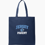 JERSEY COMMUNITY HIGH SCHOOL PANTHERS <span class="pdp-name-mascot">JERSEY PANTHERS</span> Port Authority Core Cotton Tote Front Thumbnail