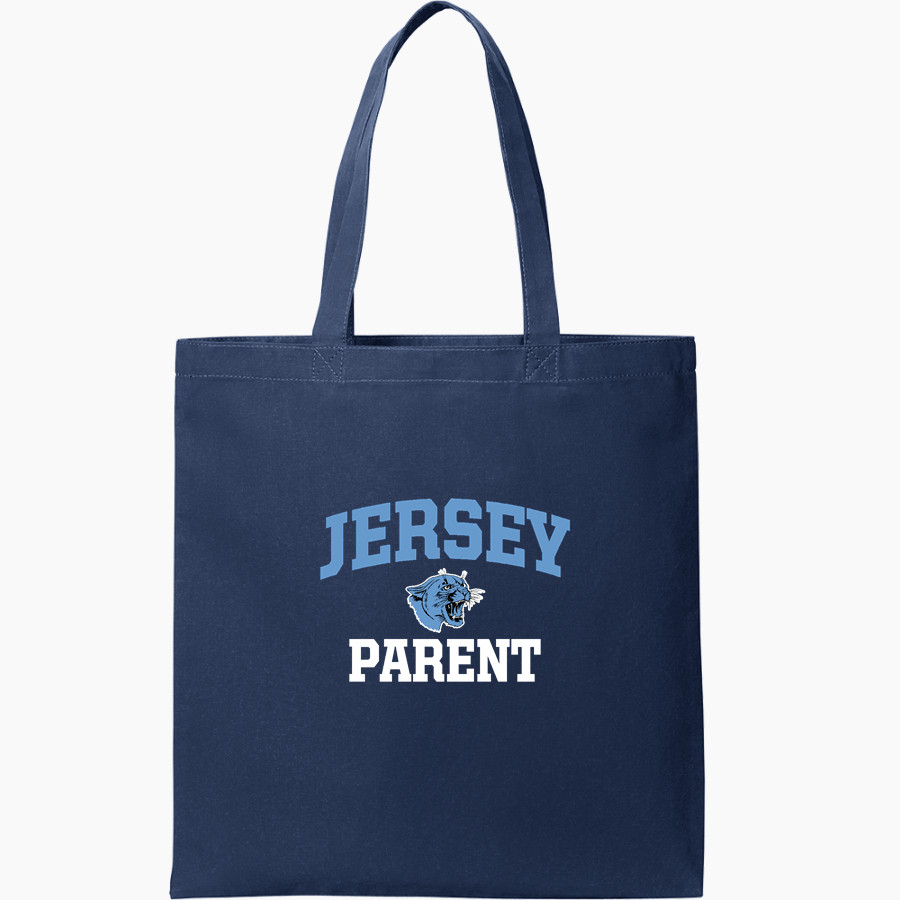 JERSEY COMMUNITY HIGH SCHOOL PANTHERS <span class="pdp-name-mascot">JERSEY PANTHERS</span> Port Authority Core Cotton Tote