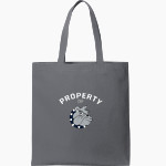 Westerly Bulldogs <span class="pdp-name-mascot">Westerly Bulldogs</span> Port Authority Core Cotton Tote Front Thumbnail