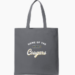 Haddam Killingworth Cougars Online Store Port Authority Core Cotton Tote Front Thumbnail