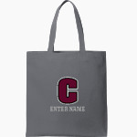 CANTON HIGH SCHOOL WARRIORS Port Authority Core Cotton Tote Front Thumbnail