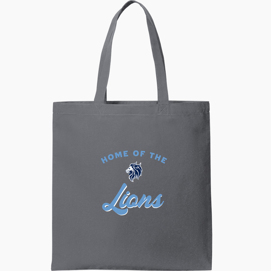 James Island Christian LIONS official sideline store Port Authority Core Cotton Tote