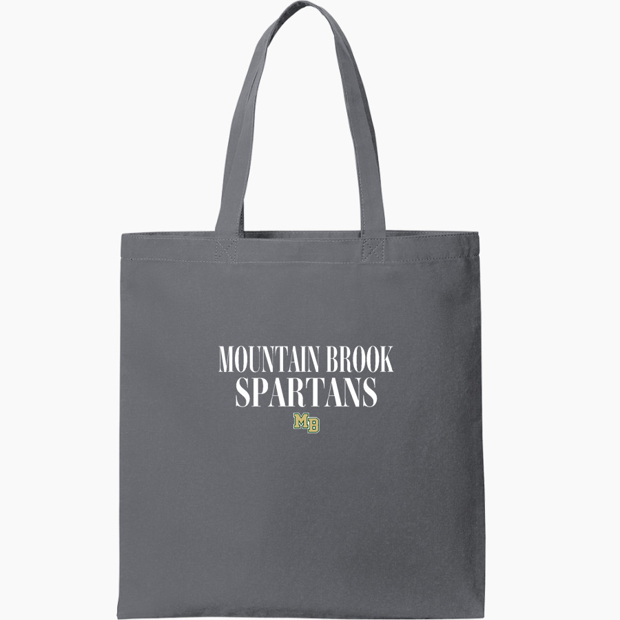 Mountain Brook Spartans Online Store Port Authority Core Cotton Tote