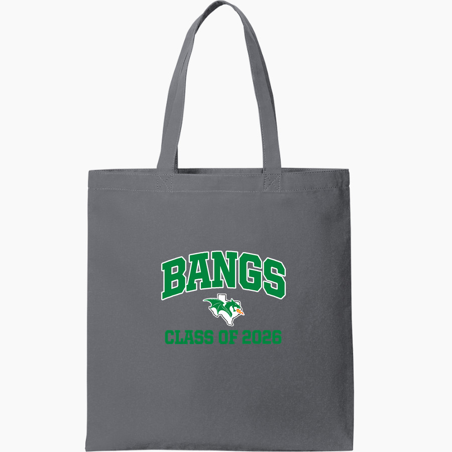 BANGS HIGH SCHOOL DRAGONS Port Authority Core Cotton Tote