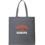 Virginia Bearcat <span class="pdp-name-mascot">Virginia High School Bearcats</span> Port Authority Core Cotton Tote Front Thumbnail