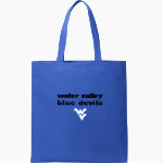 WATER VALLEY HIGH SCHOOL BLUE DEVILS Port Authority Core Cotton Tote Front Thumbnail