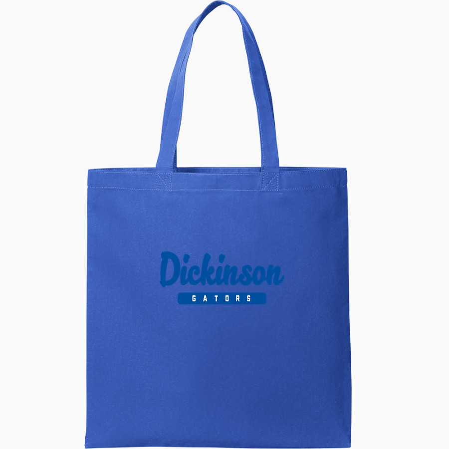 DICKINSON HIGH SCHOOL GATORS <span class="pdp-name-mascot">DICKINSON GATORS</span> Port Authority Core Cotton Tote