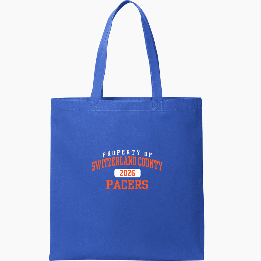 Switzerland County Pacers <span class="pdp-name-mascot">Switzerland County Pacers</span> Port Authority Core Cotton Tote
