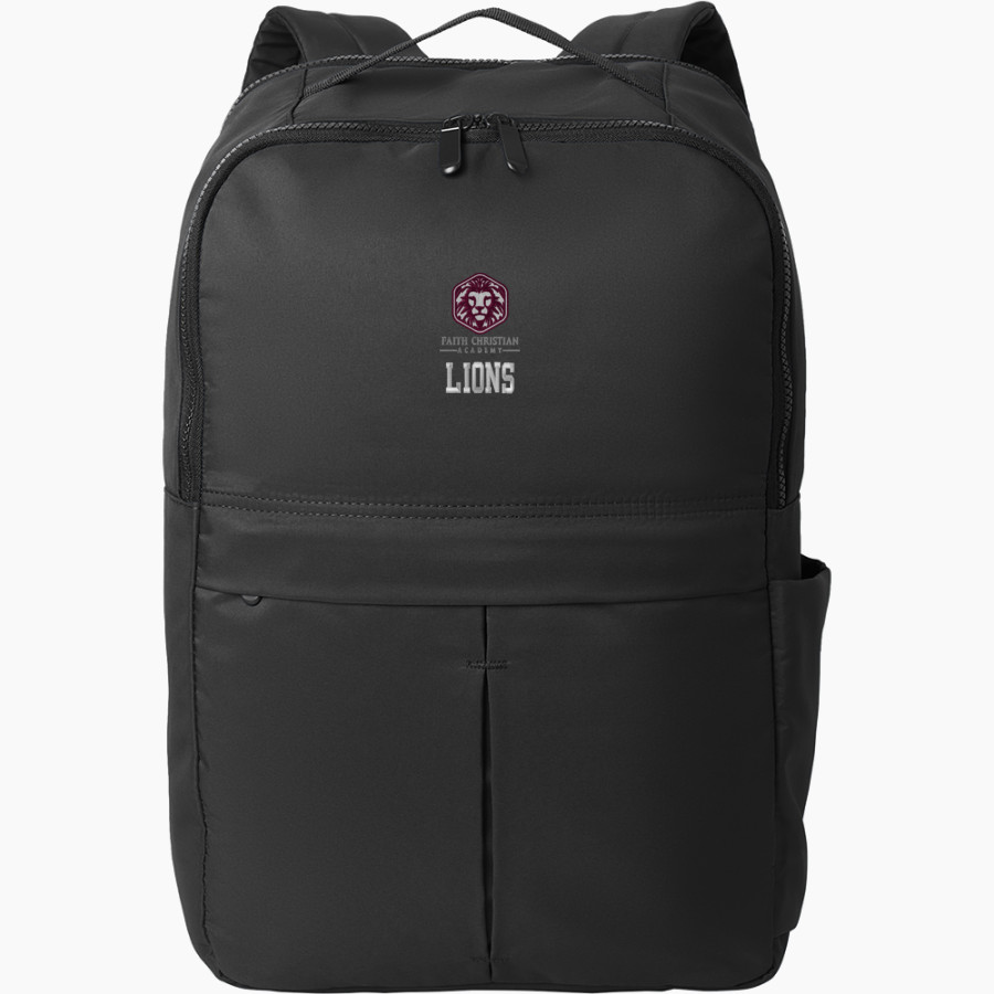 FAITH CHRISTIAN ACADEMY LIONS <span class="pdp-name-mascot">FAITH LIONS</span> Port Authority Matte Backpack