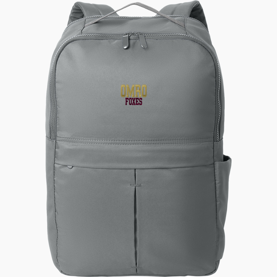 Omro School District Sideline Store <span class="pdp-name-mascot">OMRO FOXES</span> Port Authority Matte Backpack