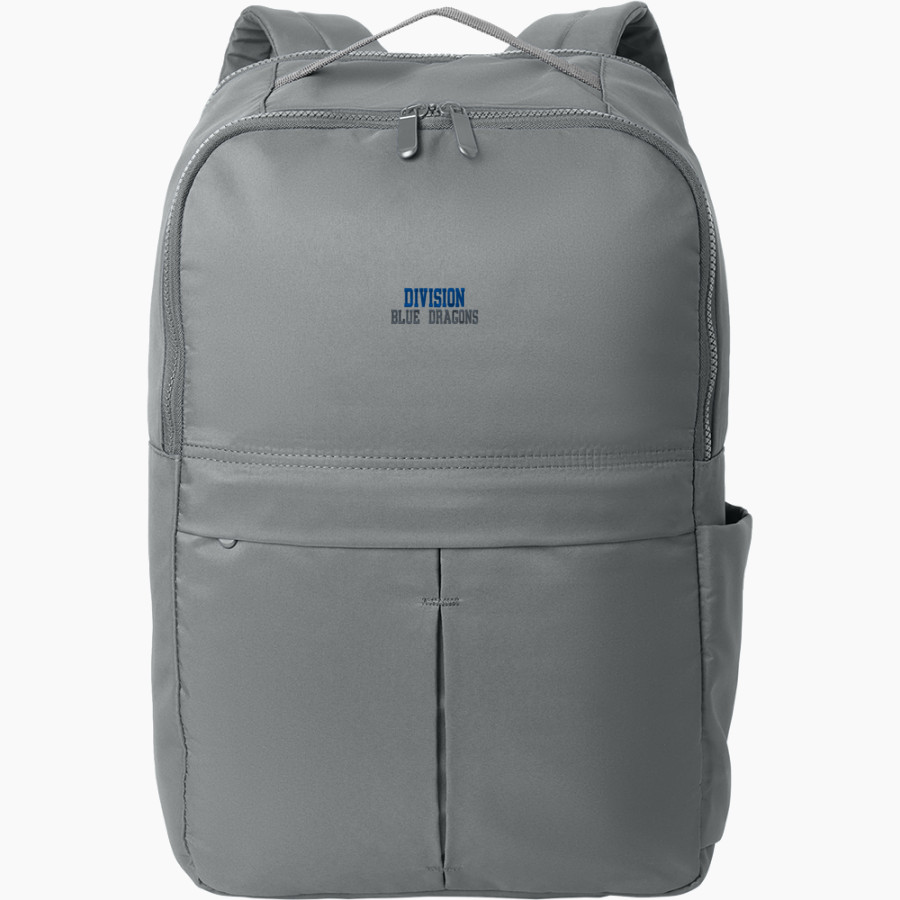 DIVISION HIGH SCHOOL BLUE DRAGONS <span class="pdp-name-mascot">DIVISION BLUE DRAGONS</span> Port Authority Matte Backpack