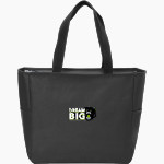Black Bear Maine Black Bear Maine Port Authority Essential Zip Tote Front Thumbnail