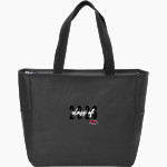 WILMOT UNION HIGH SCHOOL PANTHERS <span class="pdp-name-mascot">WILMOT PANTHERS</span> Port Authority Essential Zip Tote Front Thumbnail
