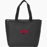 Wiscasset Wolverines <span class="pdp-name-mascot">Wiscasset Wolverines</span> Port Authority Essential Zip Tote Front Thumbnail