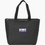 Walsenburg JR SR High School PANTHERS Port Authority Essential Zip Tote Front Thumbnail