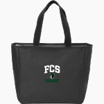 Franklin Classical School Knights Online Store Port Authority Essential Zip Tote Front Thumbnail