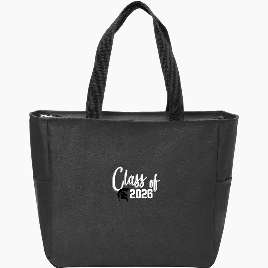 SCHURR HIGH SCHOOL SPARTANS Port Authority Essential Zip Tote