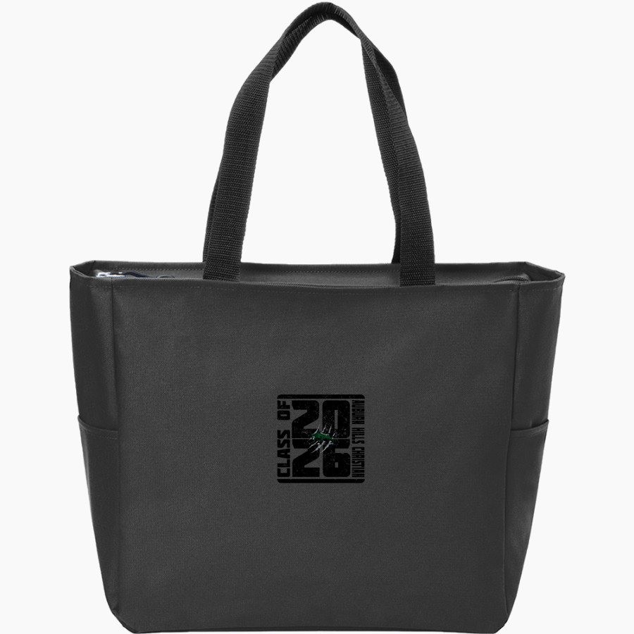 Auburn Hills Christian Cougars <span class="pdp-name-mascot">Auburn Hills Christian Cougars</span> Port Authority Essential Zip Tote