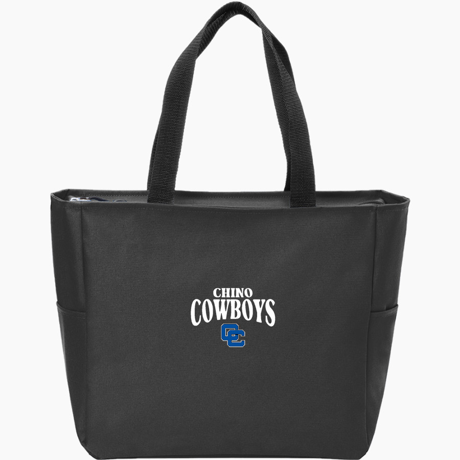 CHINO HIGH SCHOOL COWBOYS <span class="pdp-name-mascot">CHINO COWBOYS</span> Port Authority Essential Zip Tote