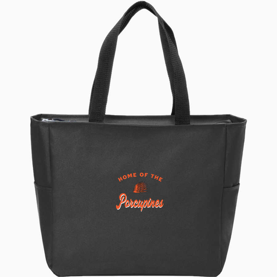 SPRINGTOWN HIGH SCHOOL PORCUPINES Port Authority Essential Zip Tote