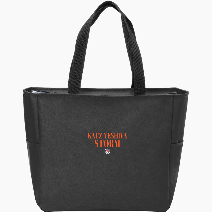 Katz Yeshiva Storm Port Authority Essential Zip Tote