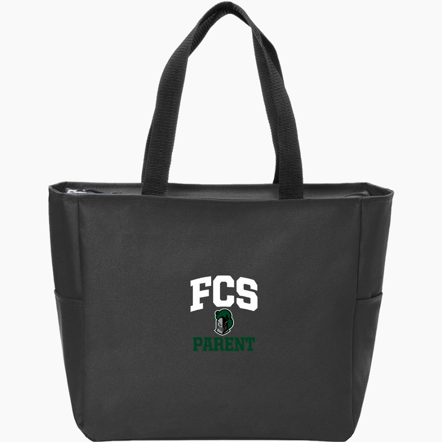 Franklin Classical School Knights Online Store Port Authority Essential Zip Tote